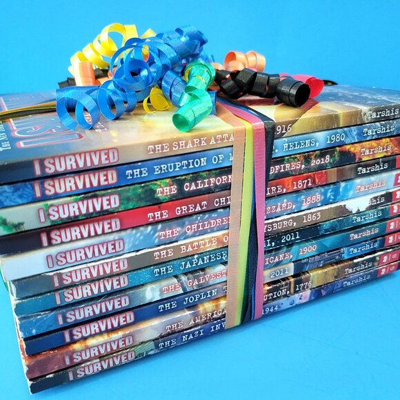 I SURVIVED SET OF 11 SCHOLASTIC PAPERBACK BOOKS LAUREN TARSHIS NO DUPLICATES - Picture 15 of 15